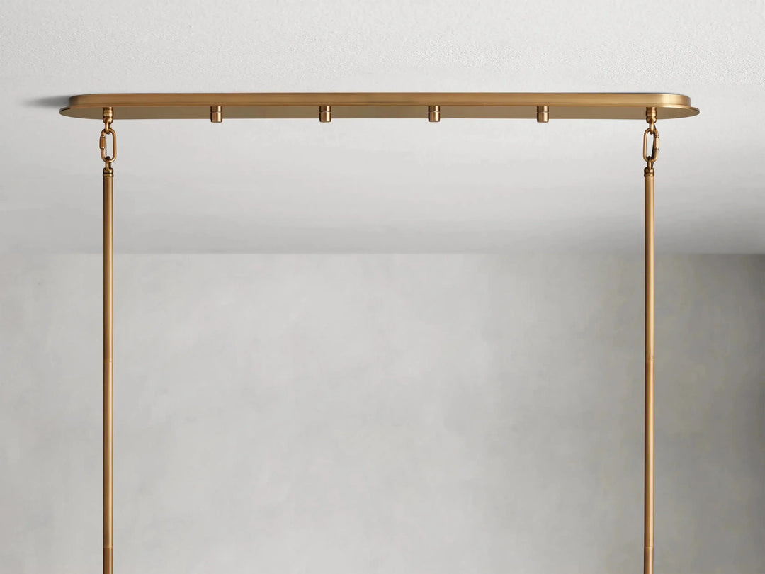 Darwin Oval Glass Chandelier