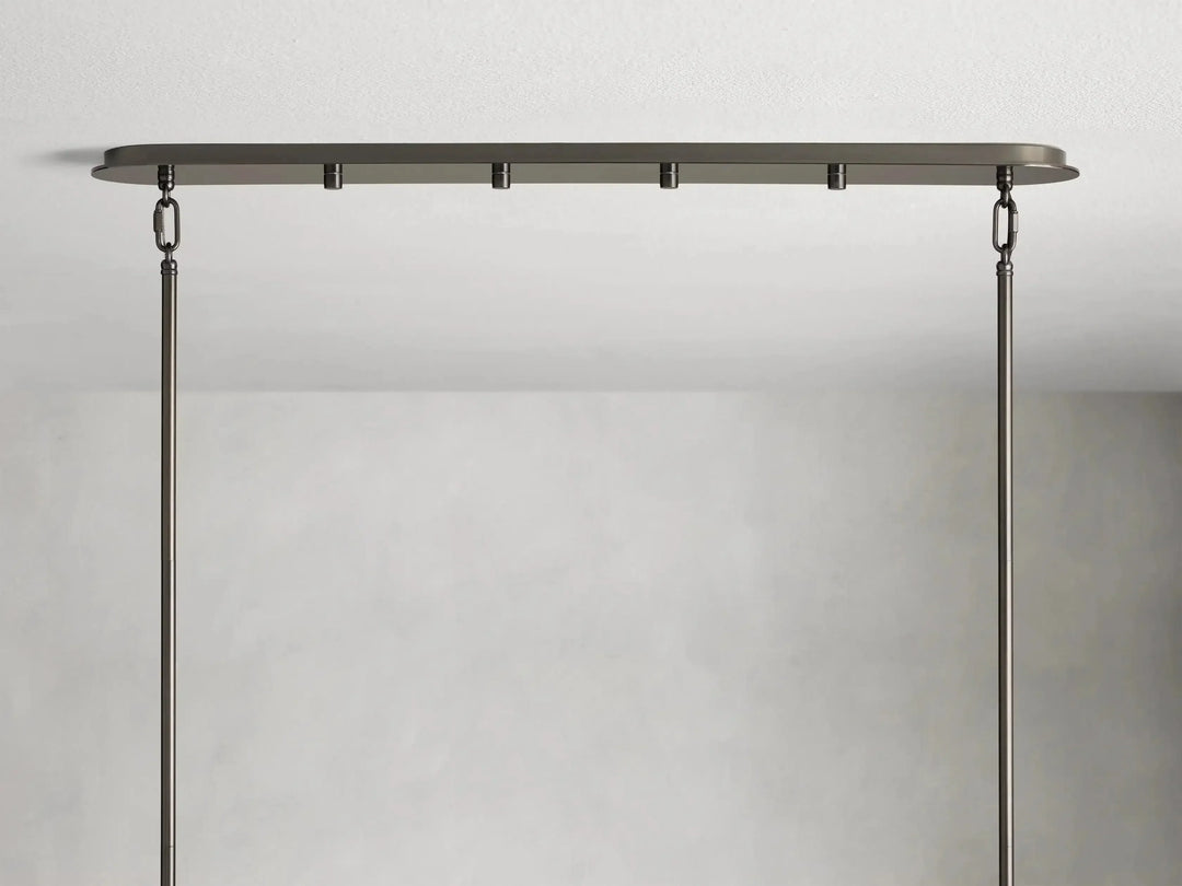 Darwin Oval Glass Chandelier