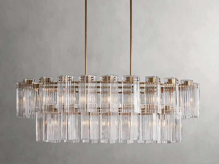 Darwin Oval Glass Chandelier