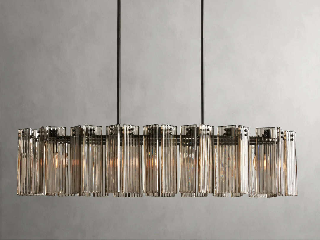 Darwin Oval Glass Chandelier