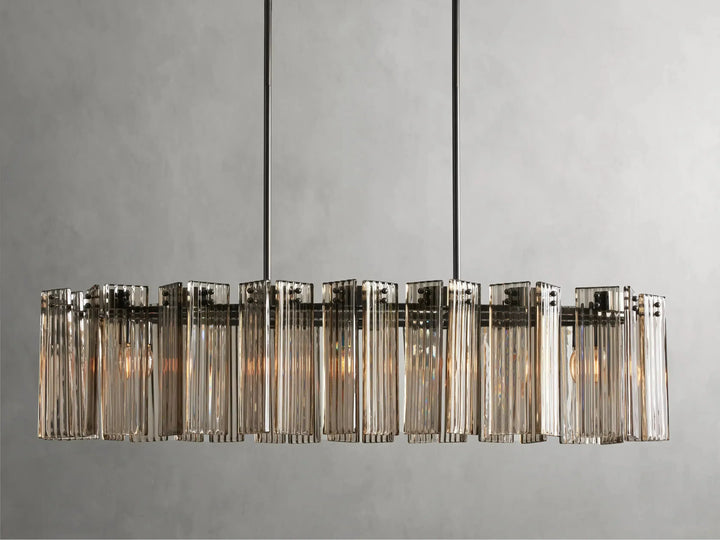 Darwin Oval Glass Chandelier