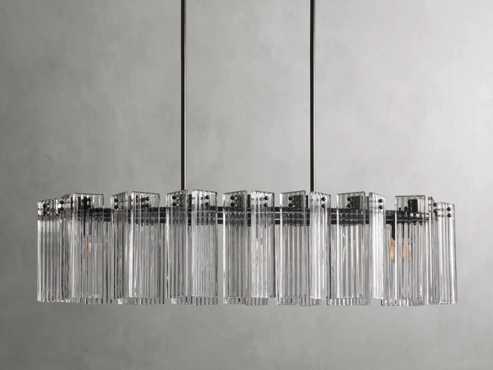 Darwin Oval Glass Chandelier