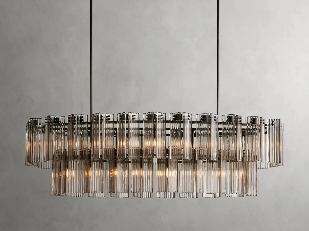 Darwin Oval Glass Chandelier