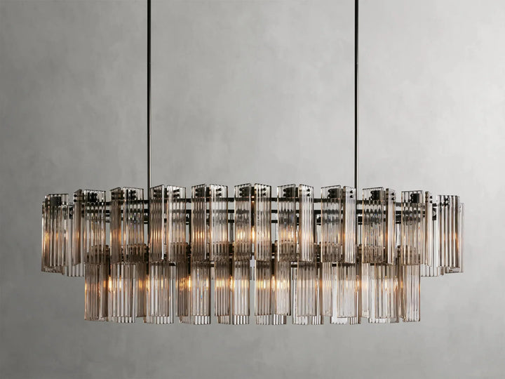 Darwin Oval Glass Chandelier