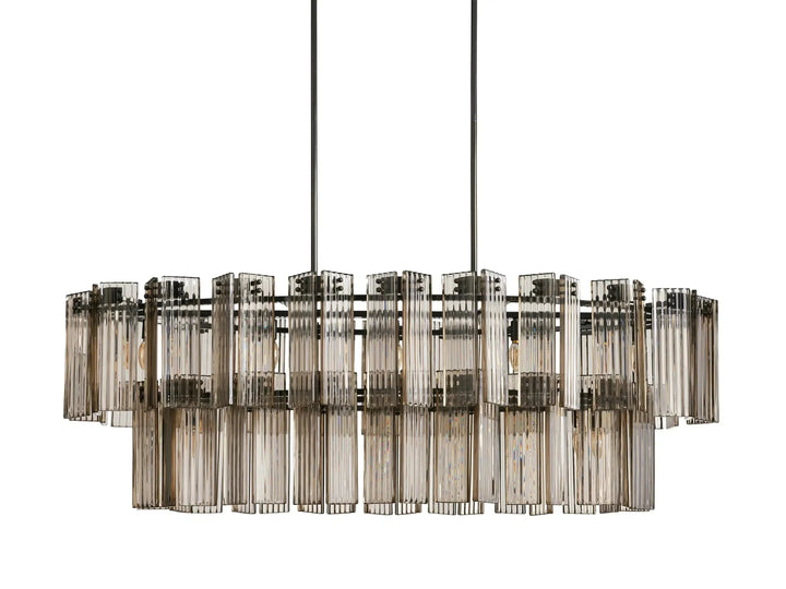 Darwin Oval Glass Chandelier