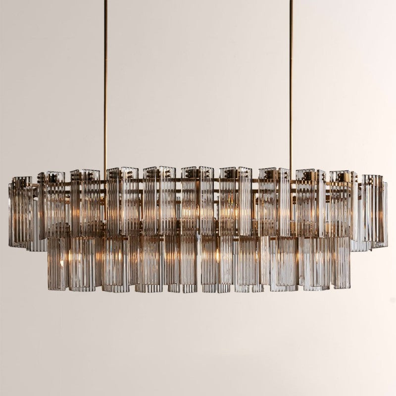 Darwin Oval Glass Chandelier