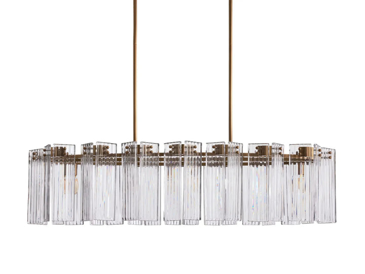 Darwin Oval Glass Chandelier