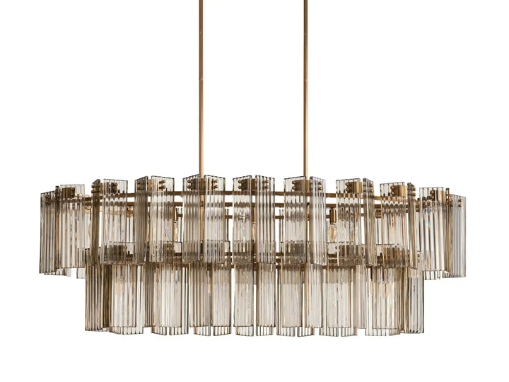 Darwin Oval Glass Chandelier