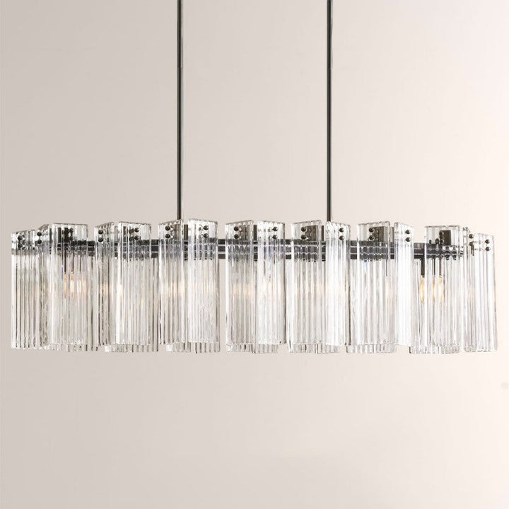 Darwin Oval Glass Chandelier