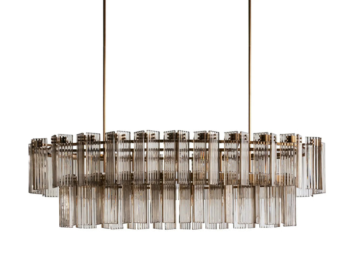 Darwin Oval Glass Chandelier