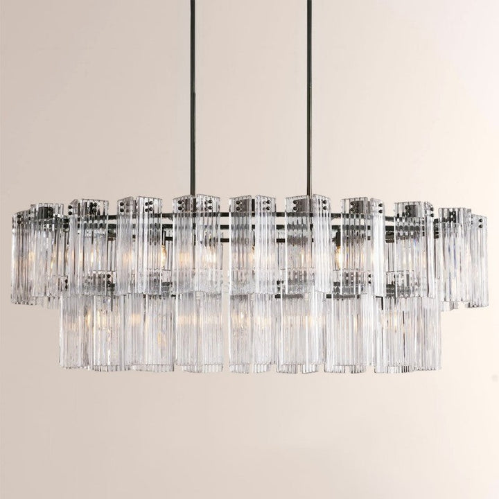 Darwin Oval Glass Chandelier