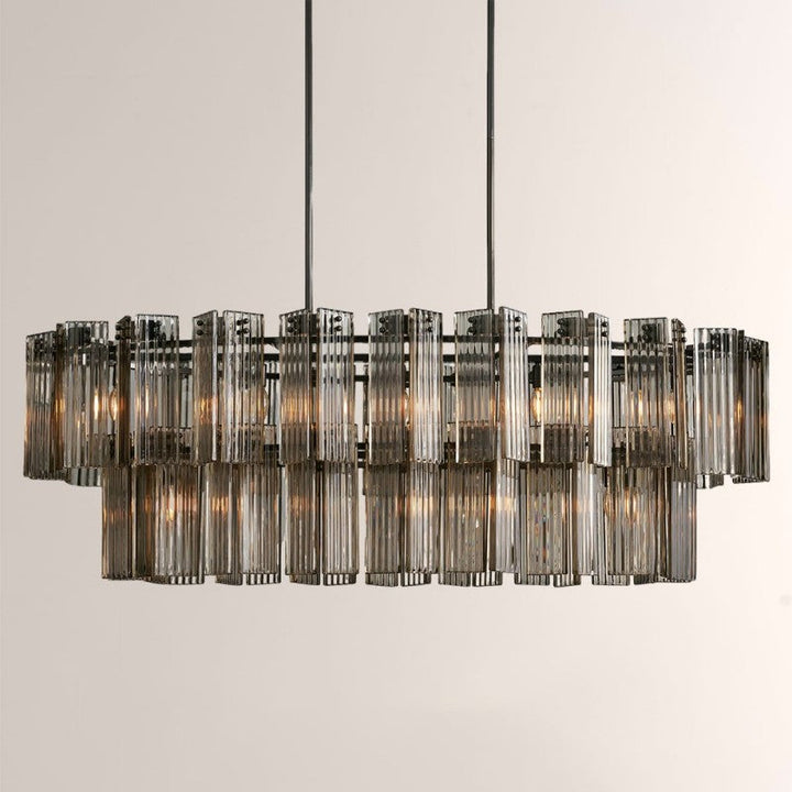 Darwin Oval Glass Chandelier