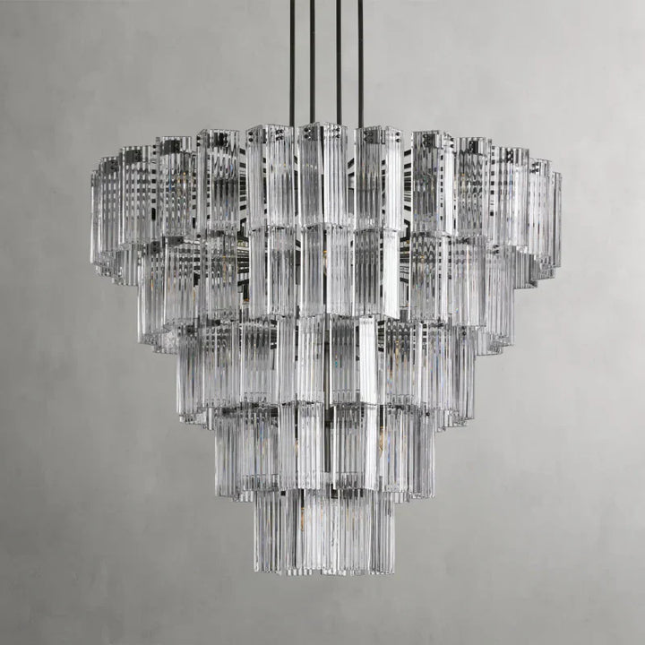 Darwin Round Glass Chandelier