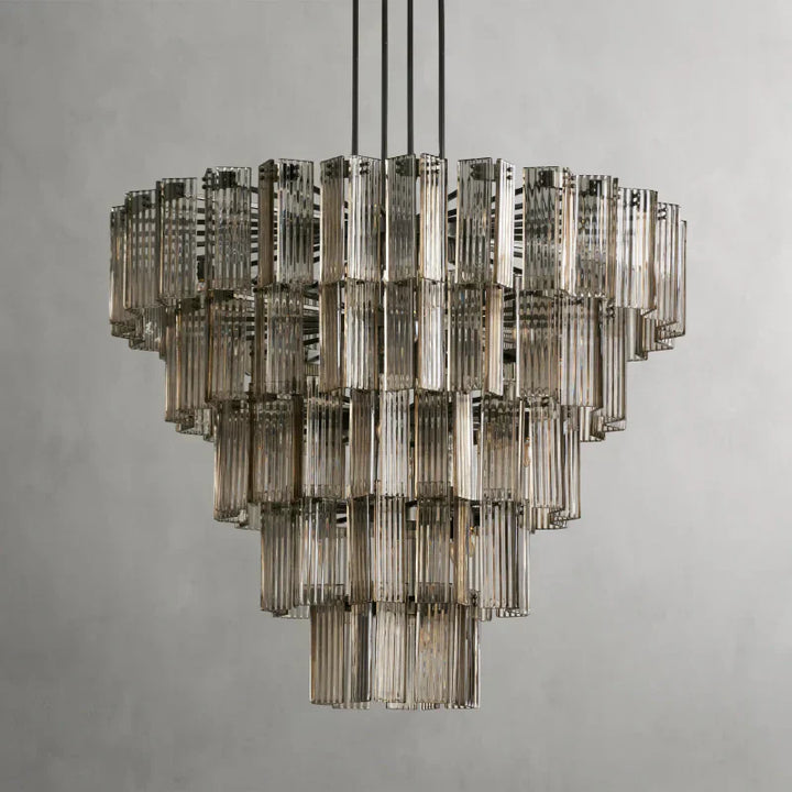 Darwin Round Glass Chandelier