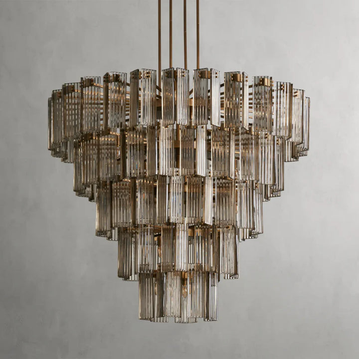 Darwin Round Glass Chandelier