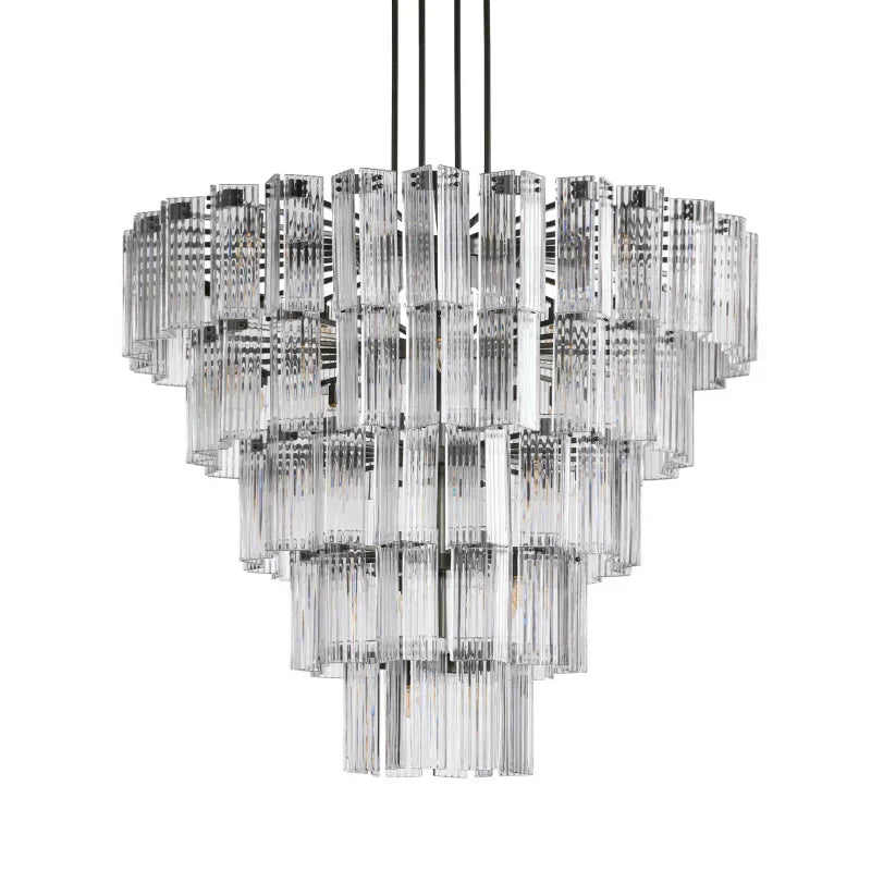 Darwin Round Glass Chandelier
