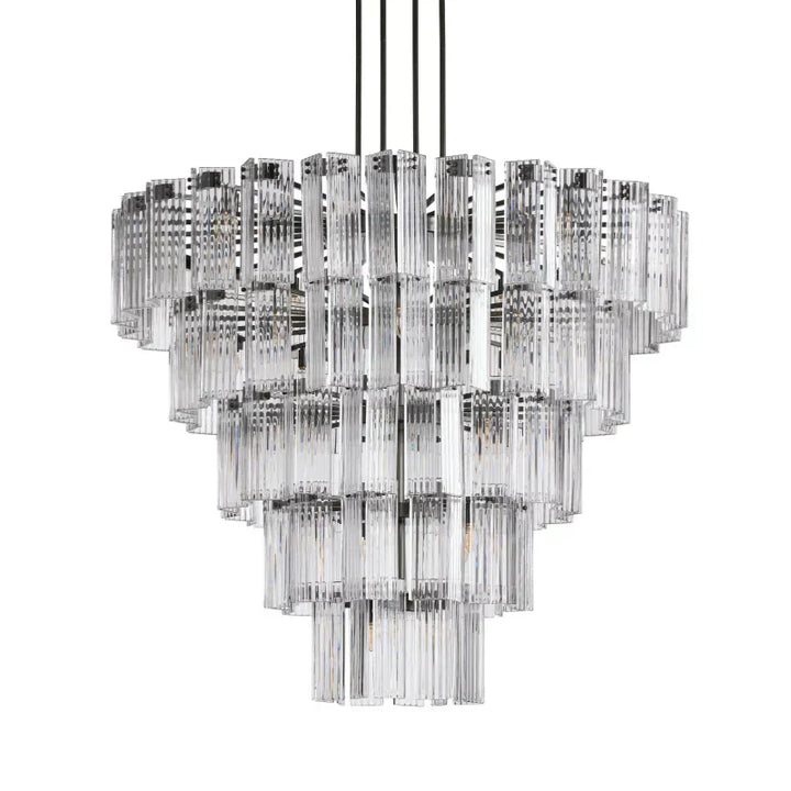 Darwin Round Glass Chandelier
