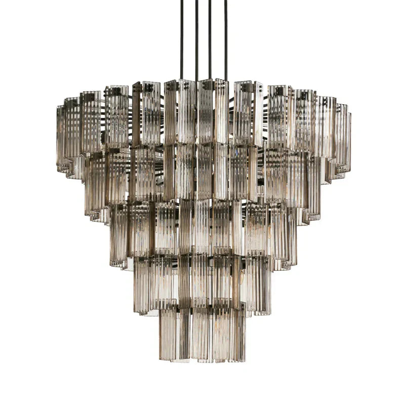 Darwin Round Glass Chandelier