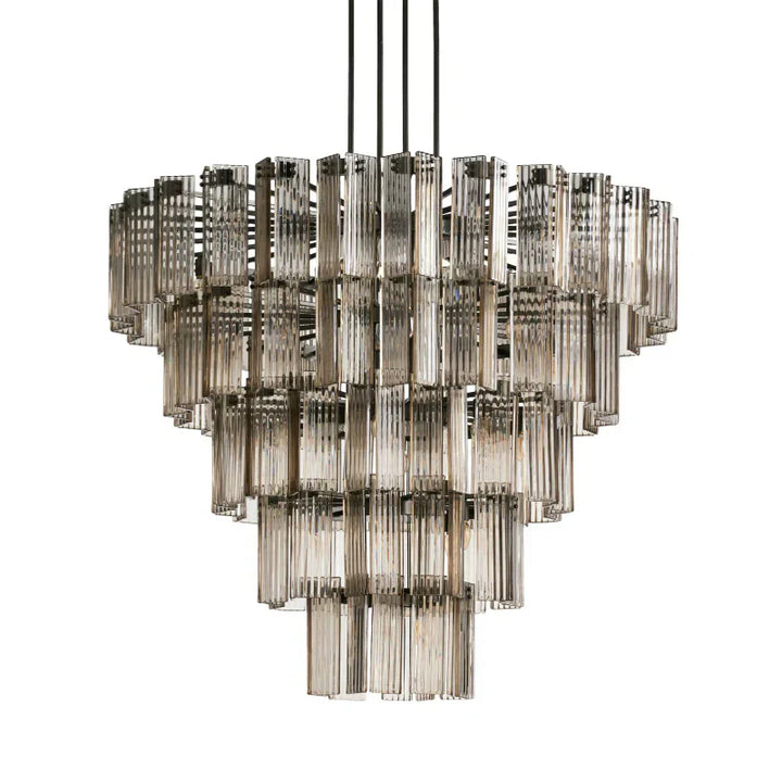 Darwin Round Glass Chandelier