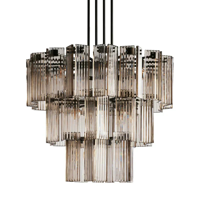 Darwin Round Glass Chandelier