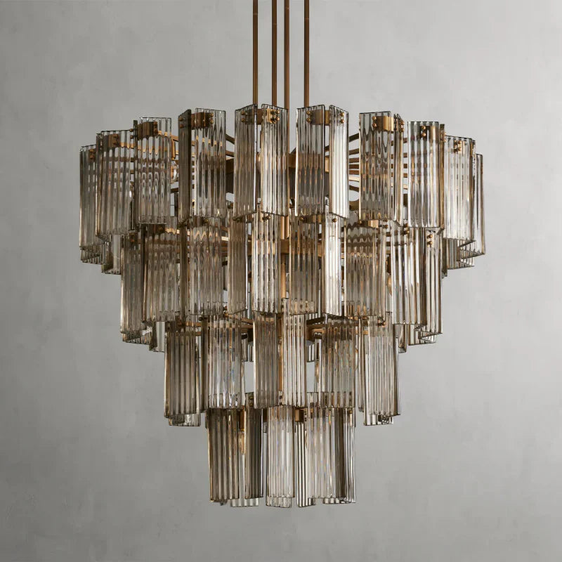 Darwin Round Glass Chandelier