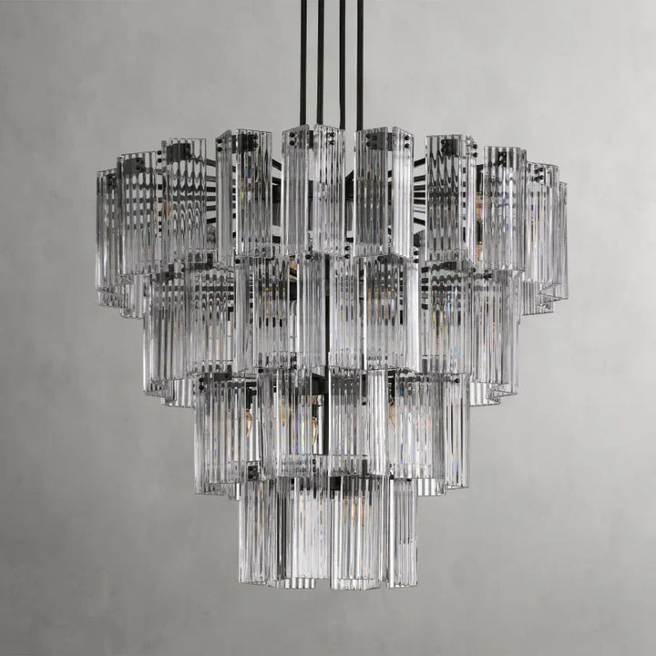 Darwin Round Glass Chandelier