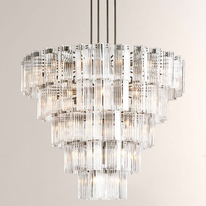 Darwin Round Glass Chandelier