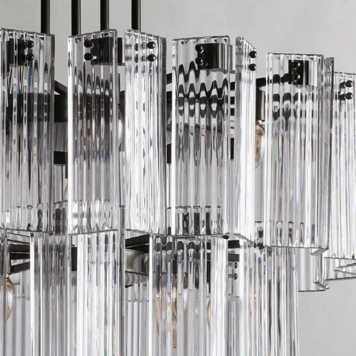 Darwin Round Glass Chandelier