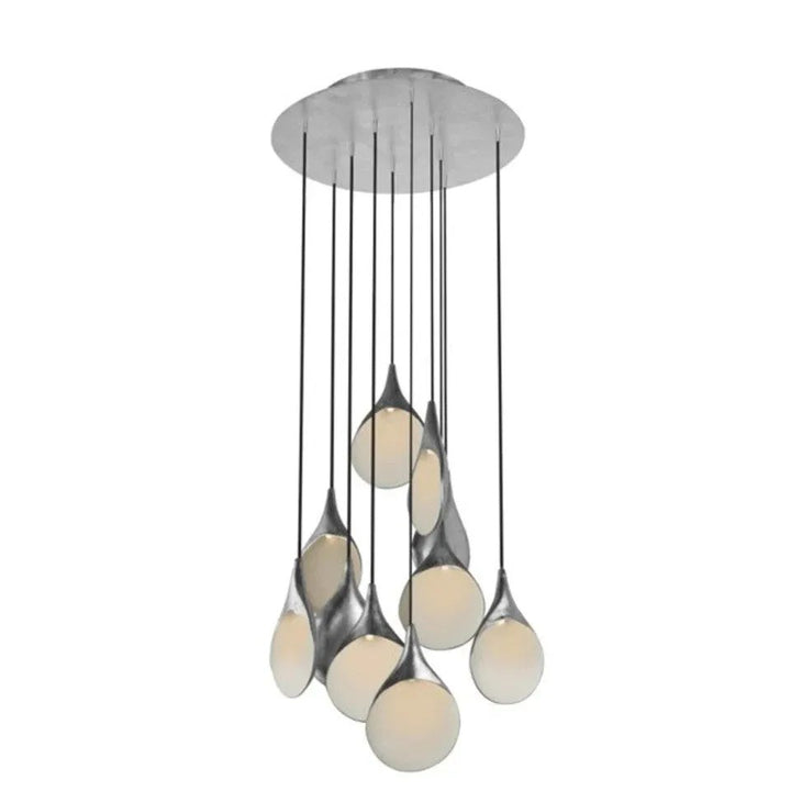 Davin Drop Orb Chandelier 10 Light