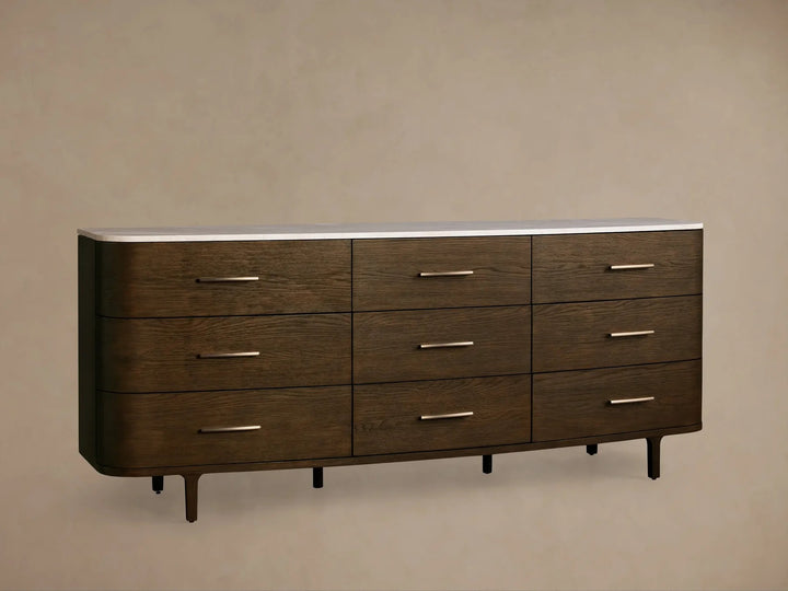 Deinny Nine Drawer Dresser
