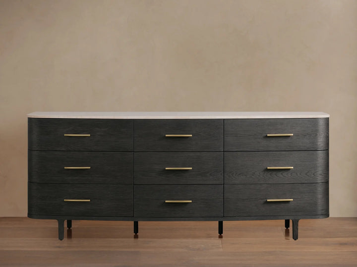 Deinny Nine Drawer Dresser