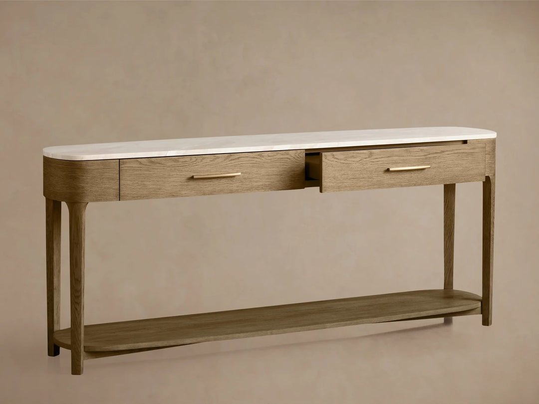 Deinny Rectangular Console Table