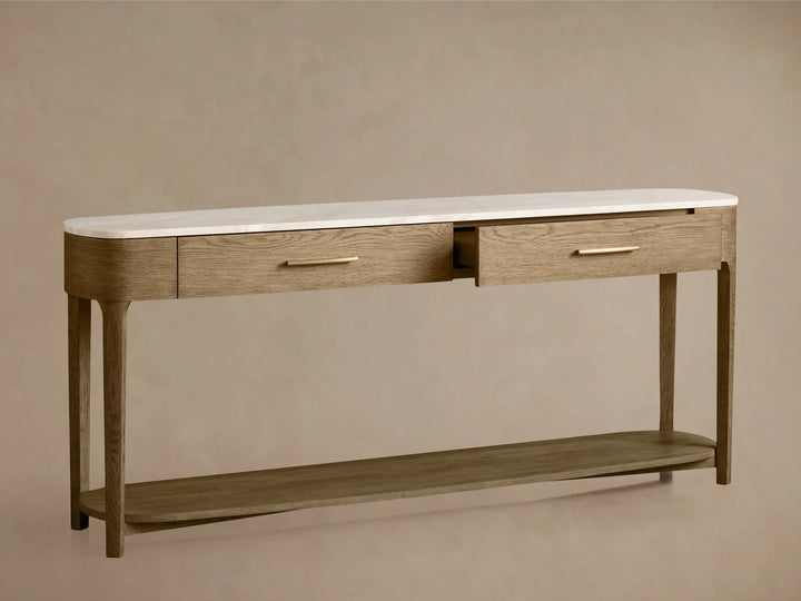 Deinny Rectangular Console Table