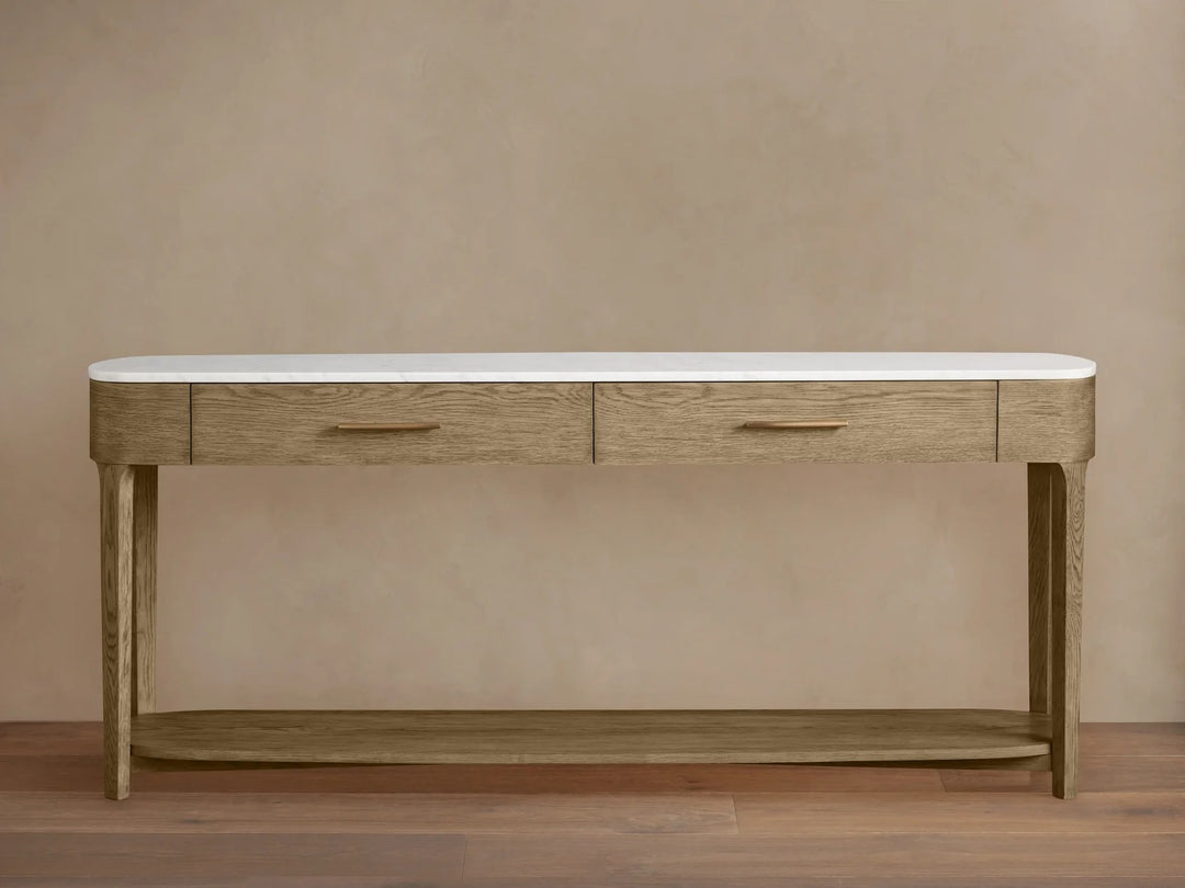 Deinny Rectangular Console Table