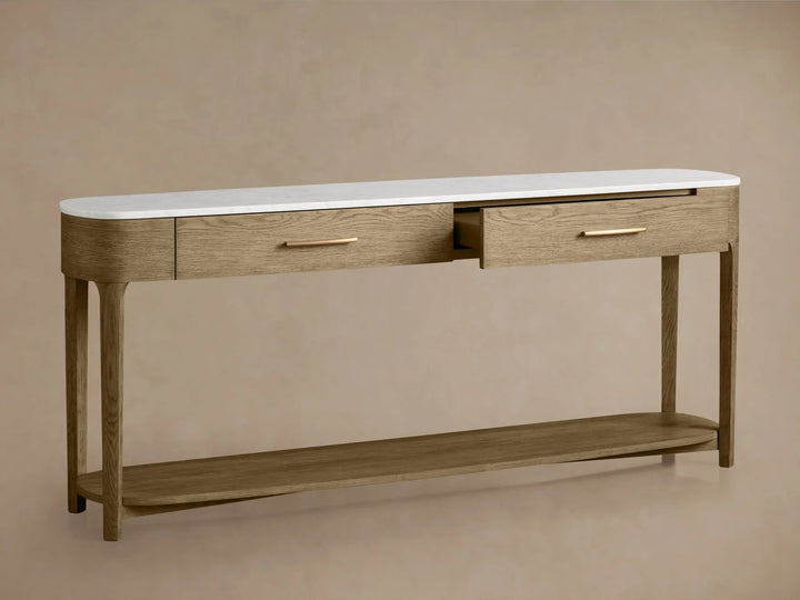 Deinny Rectangular Console Table