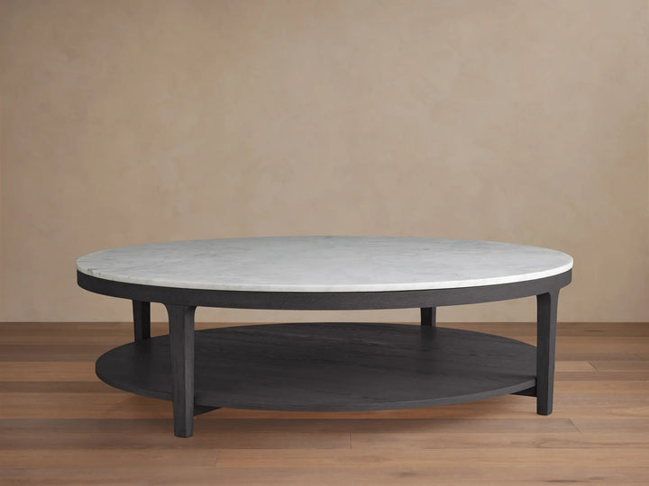 Deinny Round Marble Coffee Table