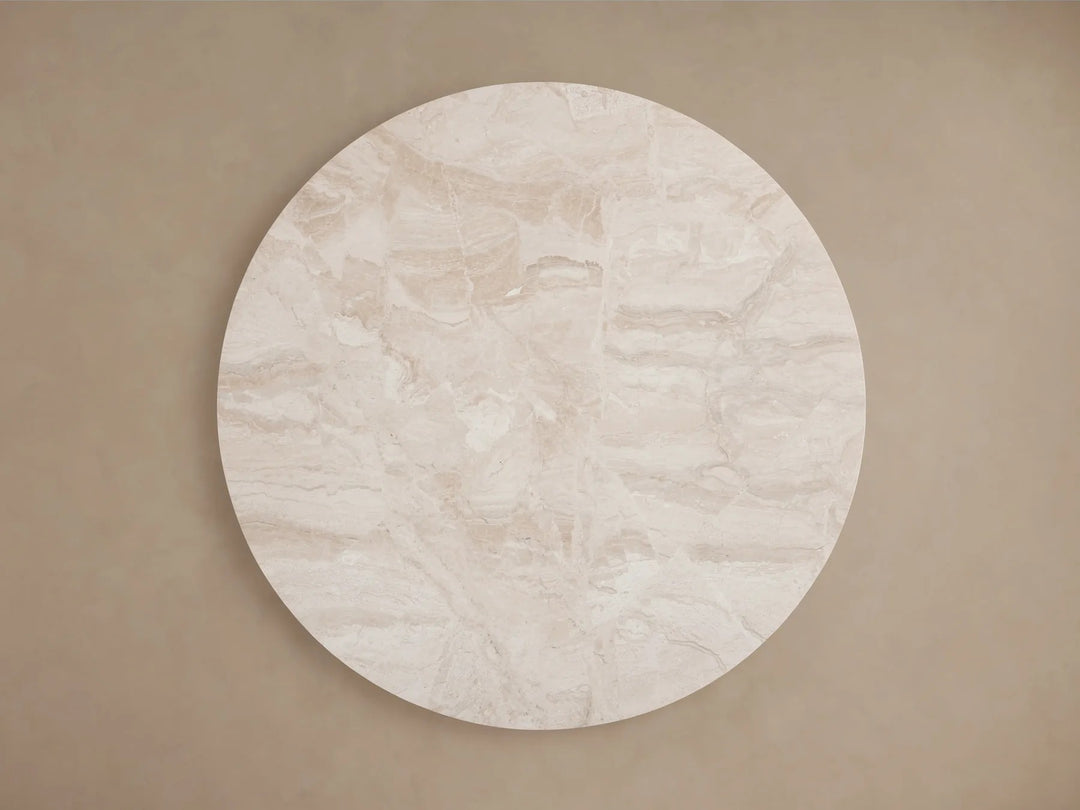 Deinny Round Marble Coffee Table