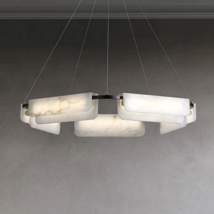 Deli Alabaster Chandelier