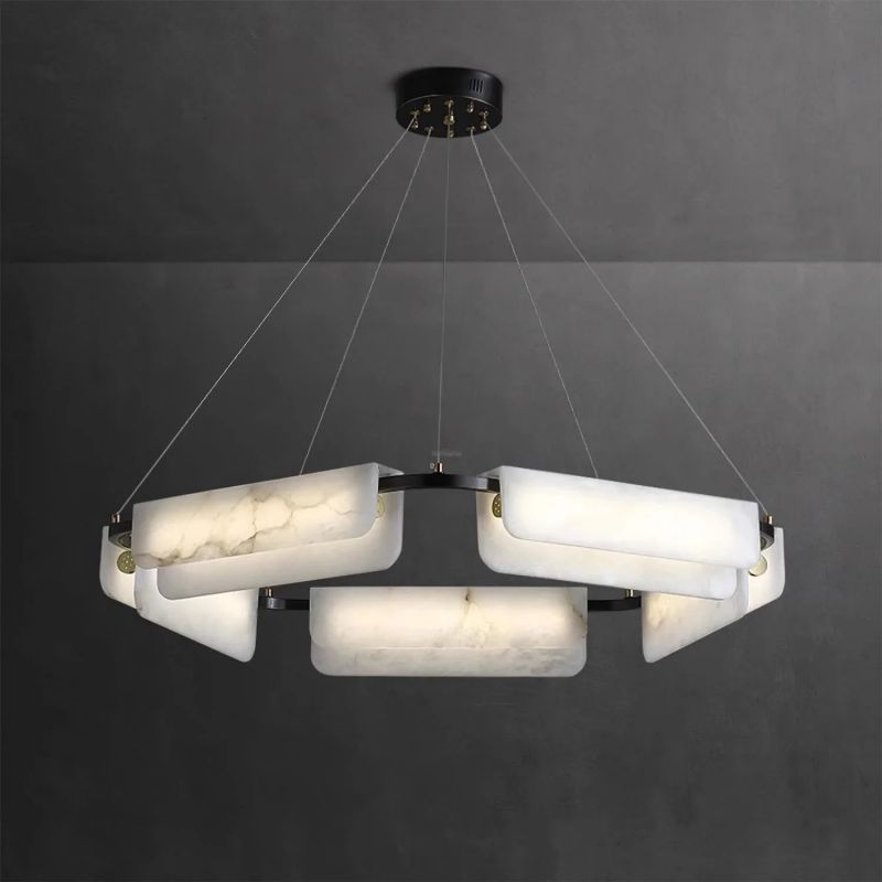 Deli Alabaster Chandelier