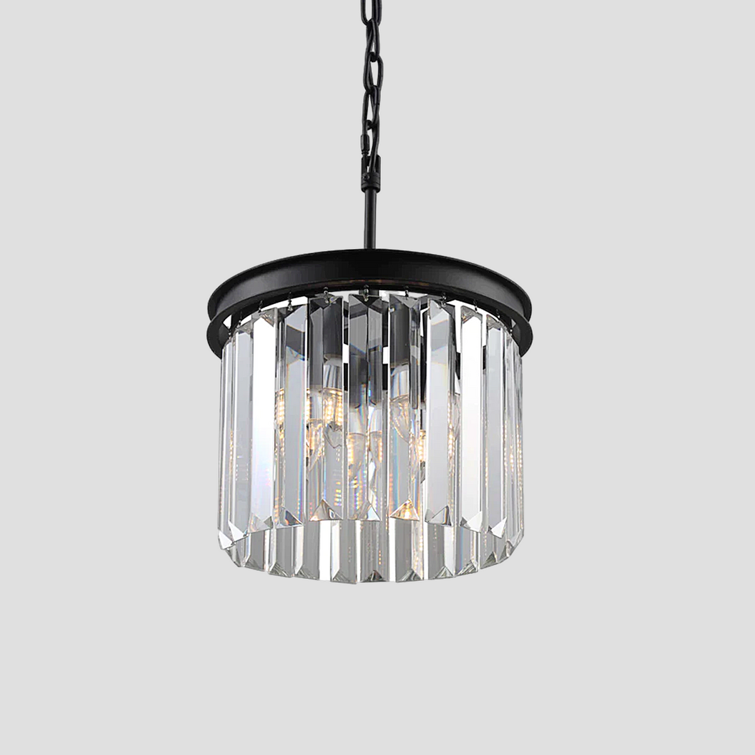 Della Crystal Round Pendant