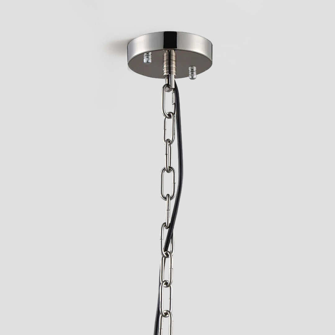 Della Crystal Round Pendant