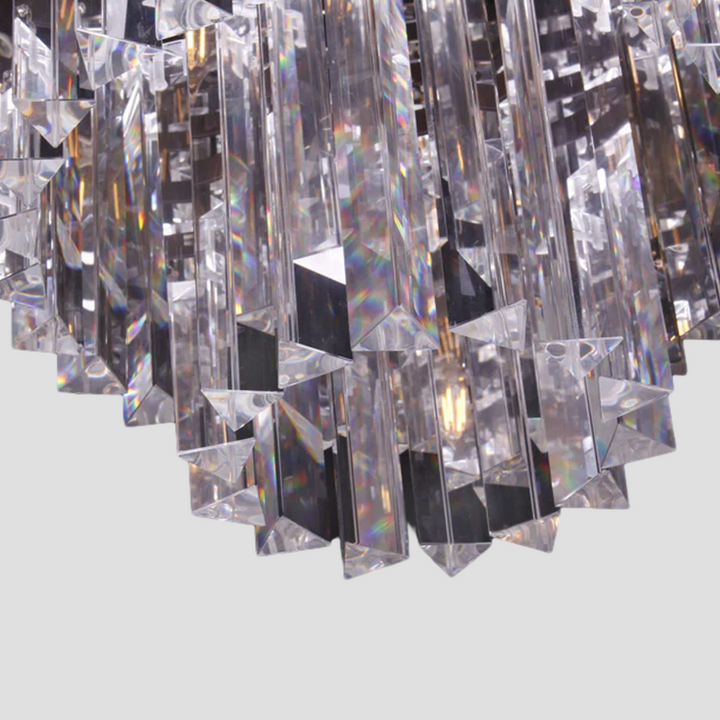Della Multi-Tiered Crystal Chandelier