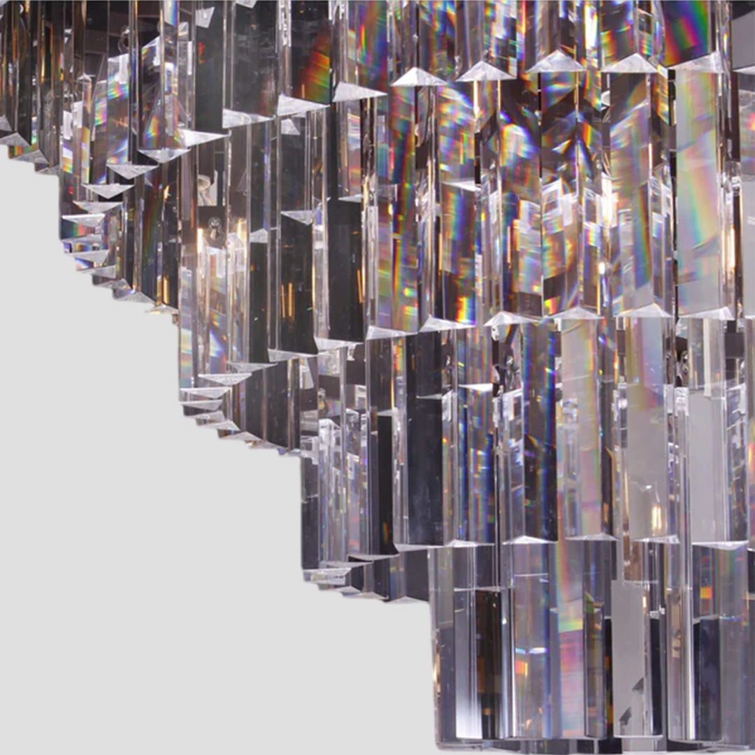 Della Multi-Tiered Crystal Chandelier
