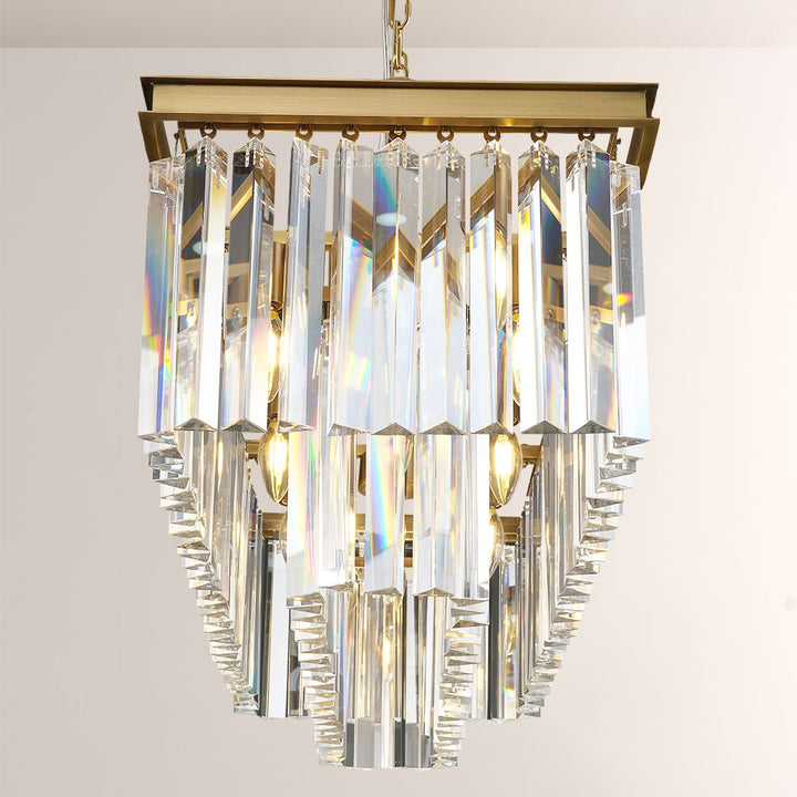 Della Rectangular Dining Room Chandelier 40"