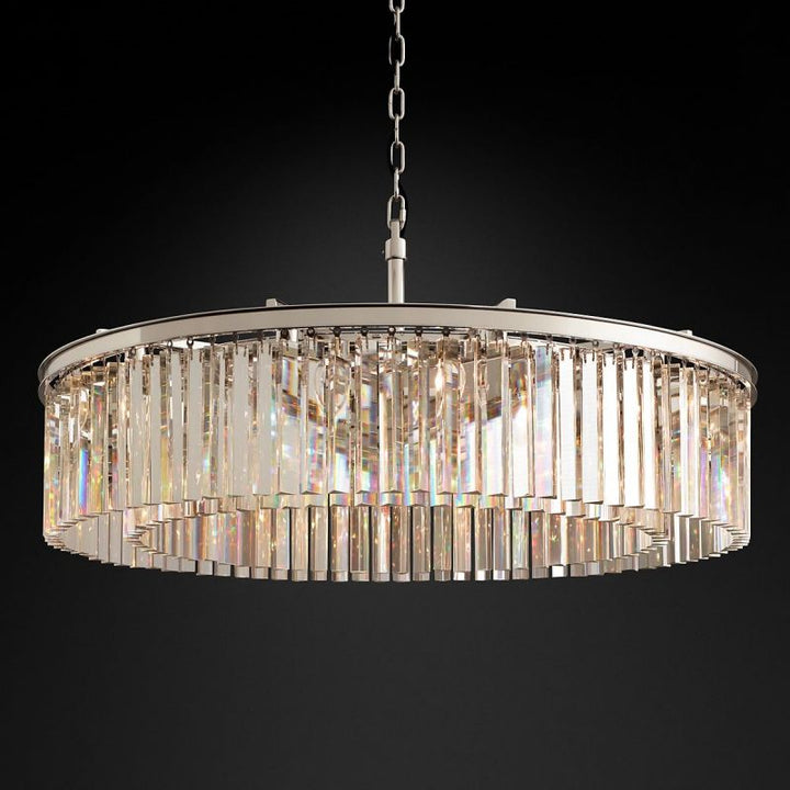 Della Single Layer Round Chandelier