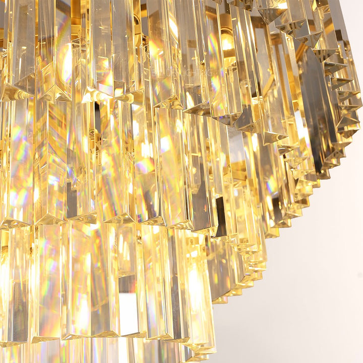 Della Round Dining Room Chandelier 32"