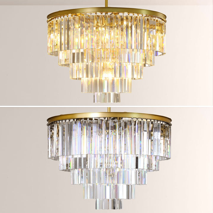 Della Round Dining Room Chandelier 32"