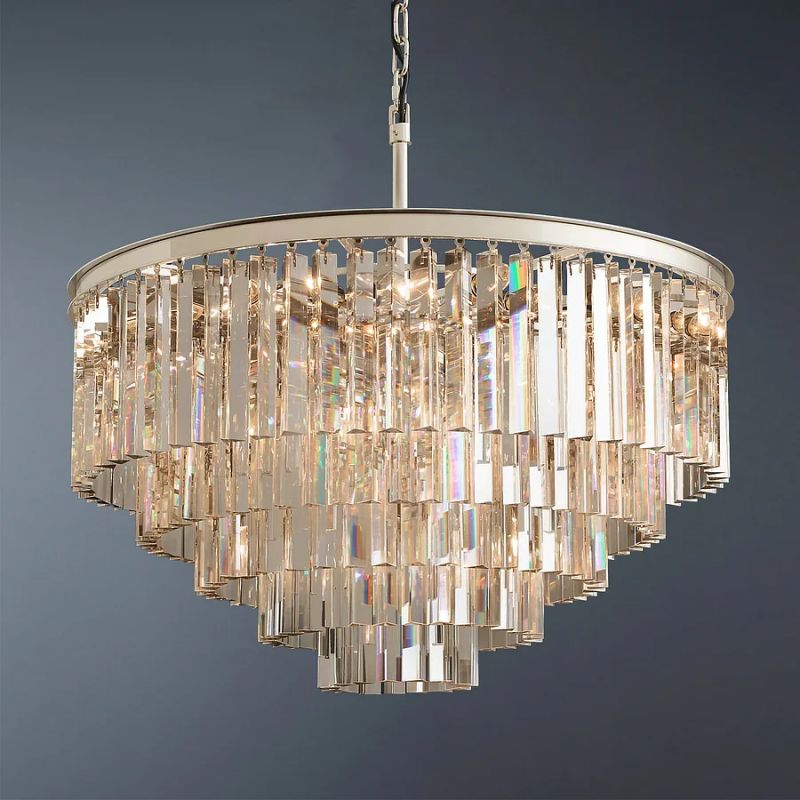 Della Round Dining Room Chandelier 32"