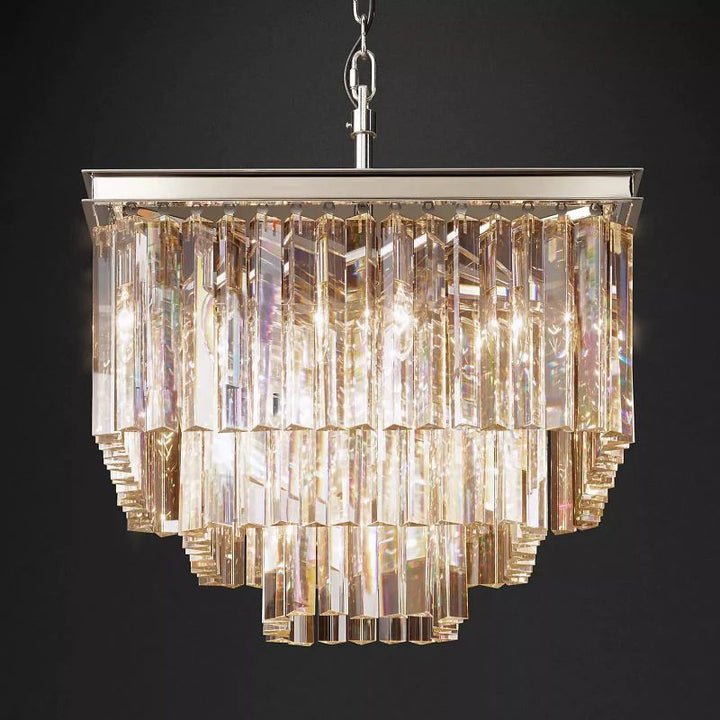 Della Square Dining Room Chandelier 22"