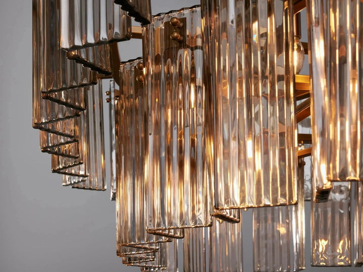 Delsie Oval Glass Chandelier